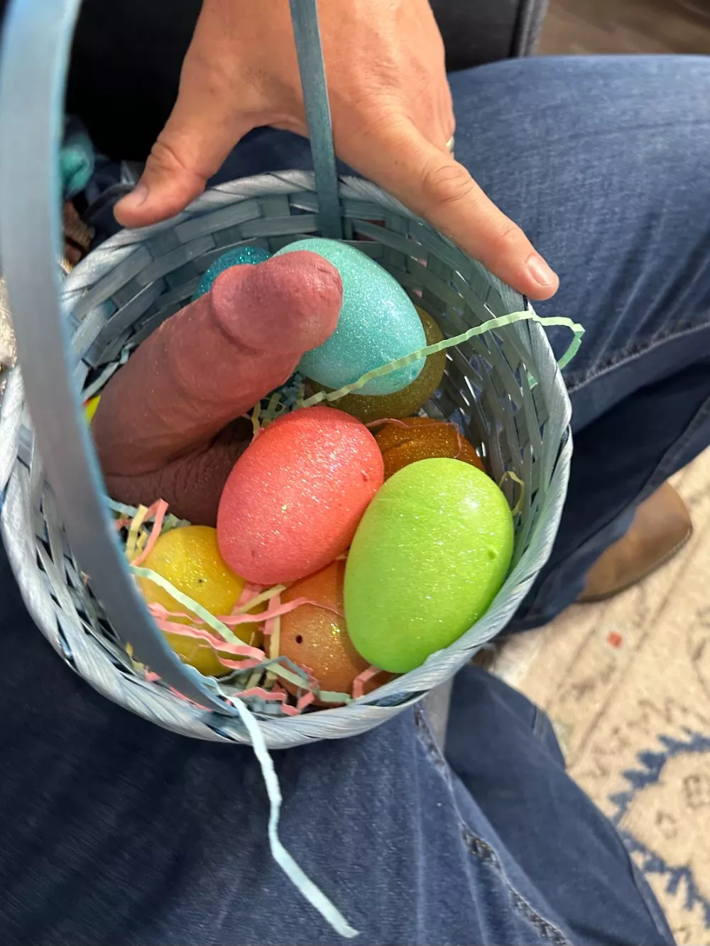 I was going to paint it to blend in even more, maybe next year.