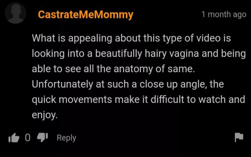 Ladies and gentlemen, the philosophy of CastrateMeMommy