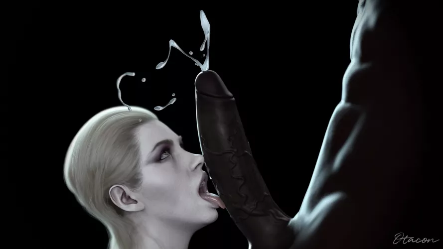 Mother Miranda makes a BBC cum (Resident Evil) [Otacon212]