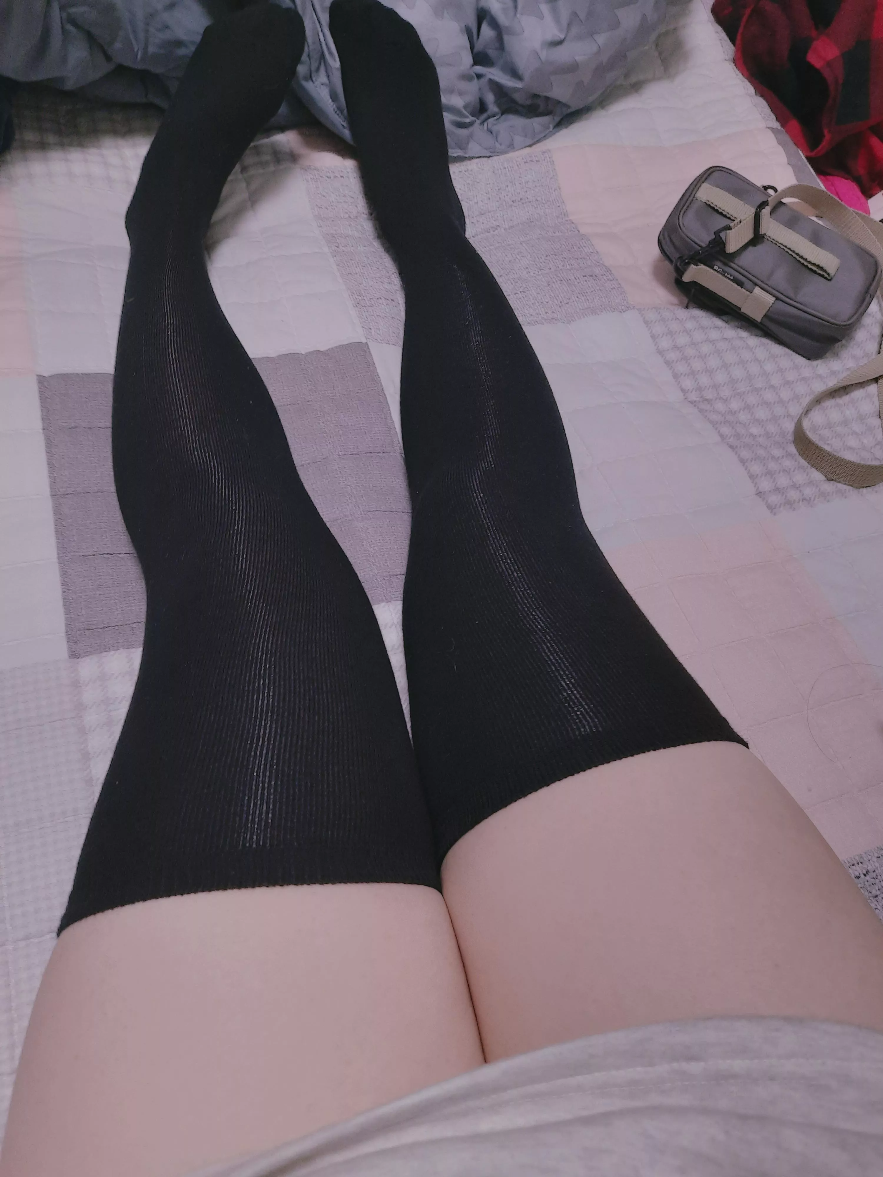my thigh highs are so fire ngl