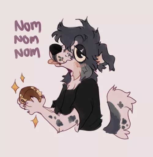 nomnom (art by me)