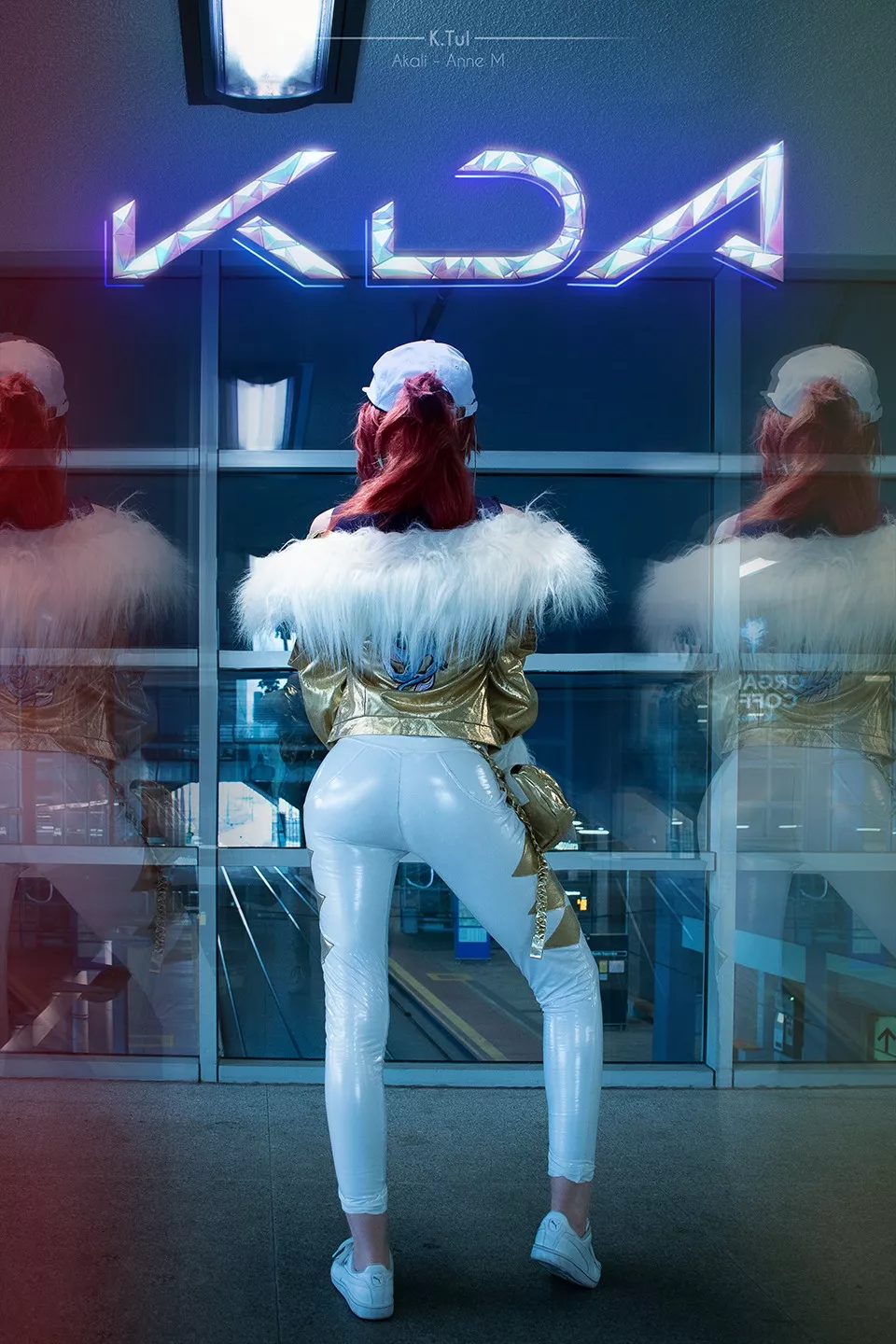 [self] K/DA Akali Prestige Edition ^^ by annemcosplay