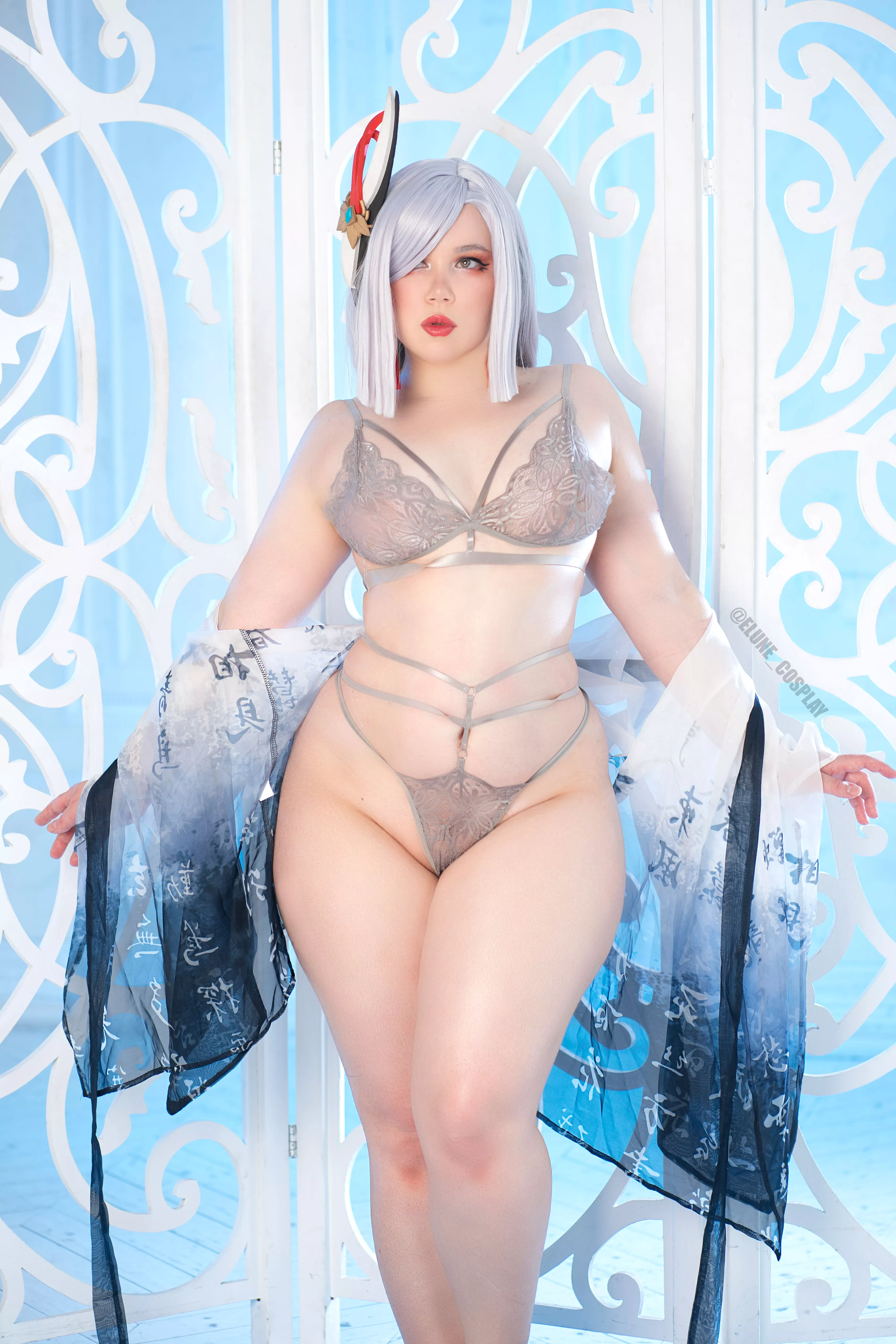 Shenhe by Elune_cosplay