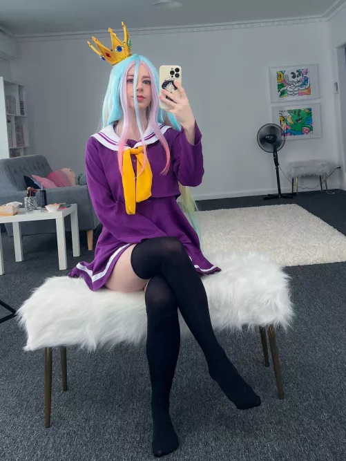 Shiro (no game no life) by ellieraelol
