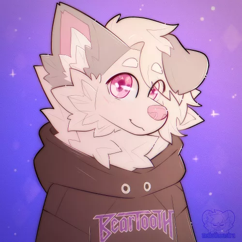 Small icon ~ comm for HuskyGems, art by me @maiathoustra