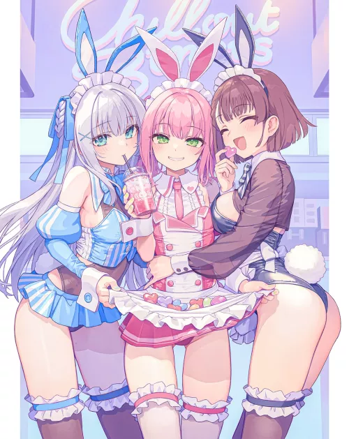 Special treats to have on her skirt