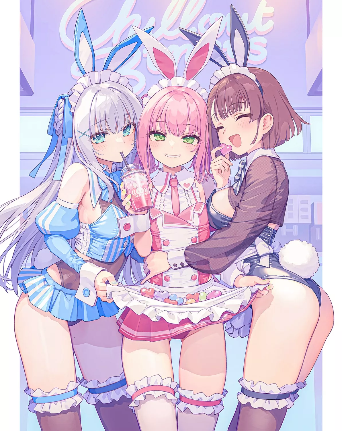 Special treats to have on her skirt