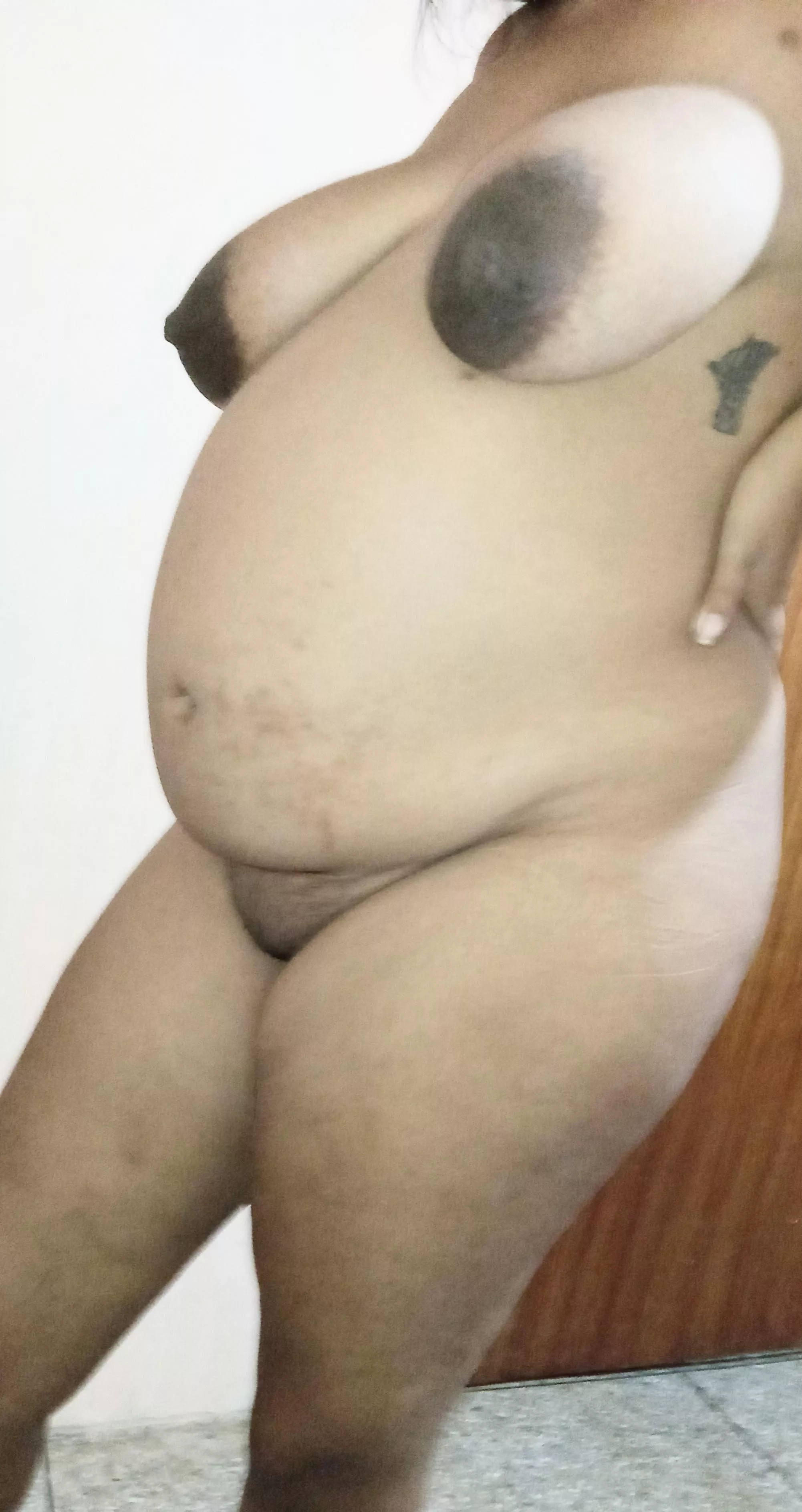 suck on my big black nipples