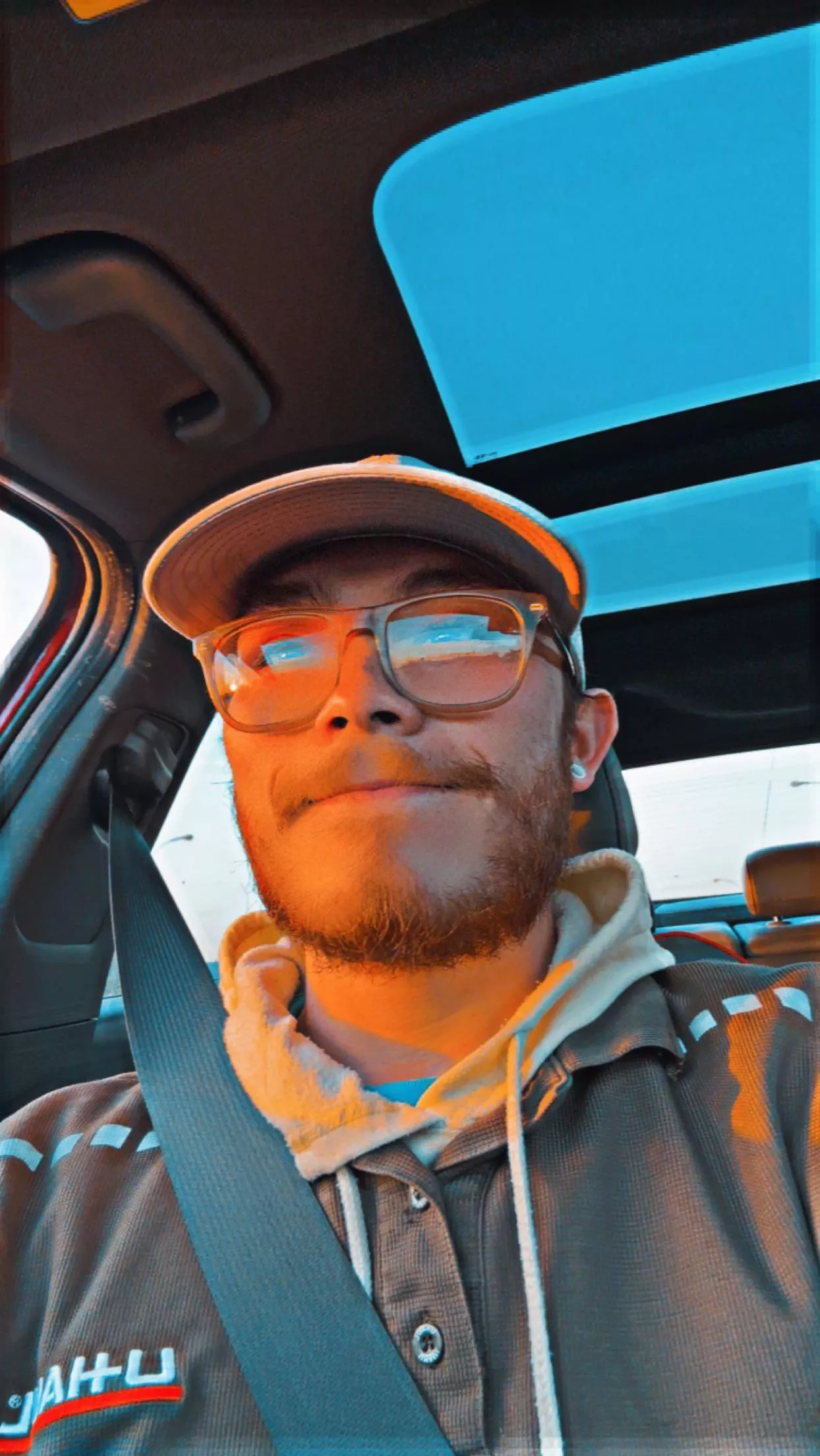 The sun added the perfect lighting