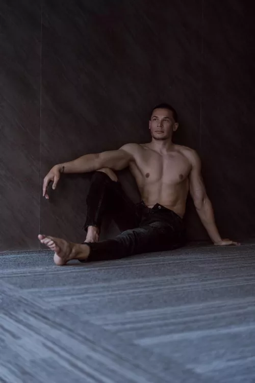 There is a lot of passion in this look.