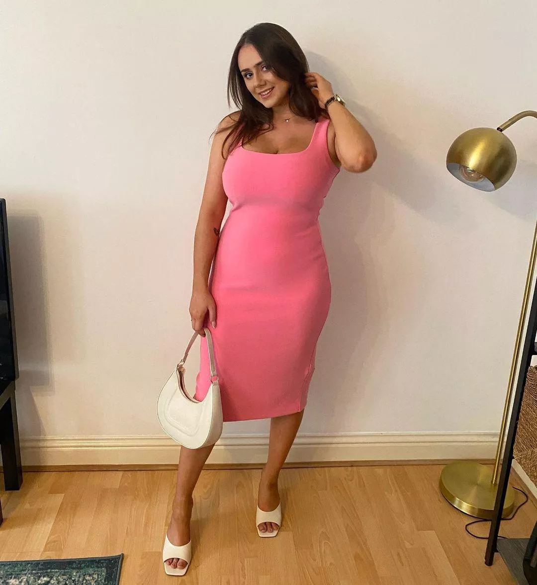 They are absolutely ruining that poor dress