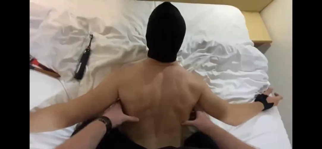 Tickling POV - you’re tickling a hot straight guy who’s so ticklish he uses his safe word 4 times in 6 minutes and breaks a restraints (a slow down safe word) - clip on my just for fans