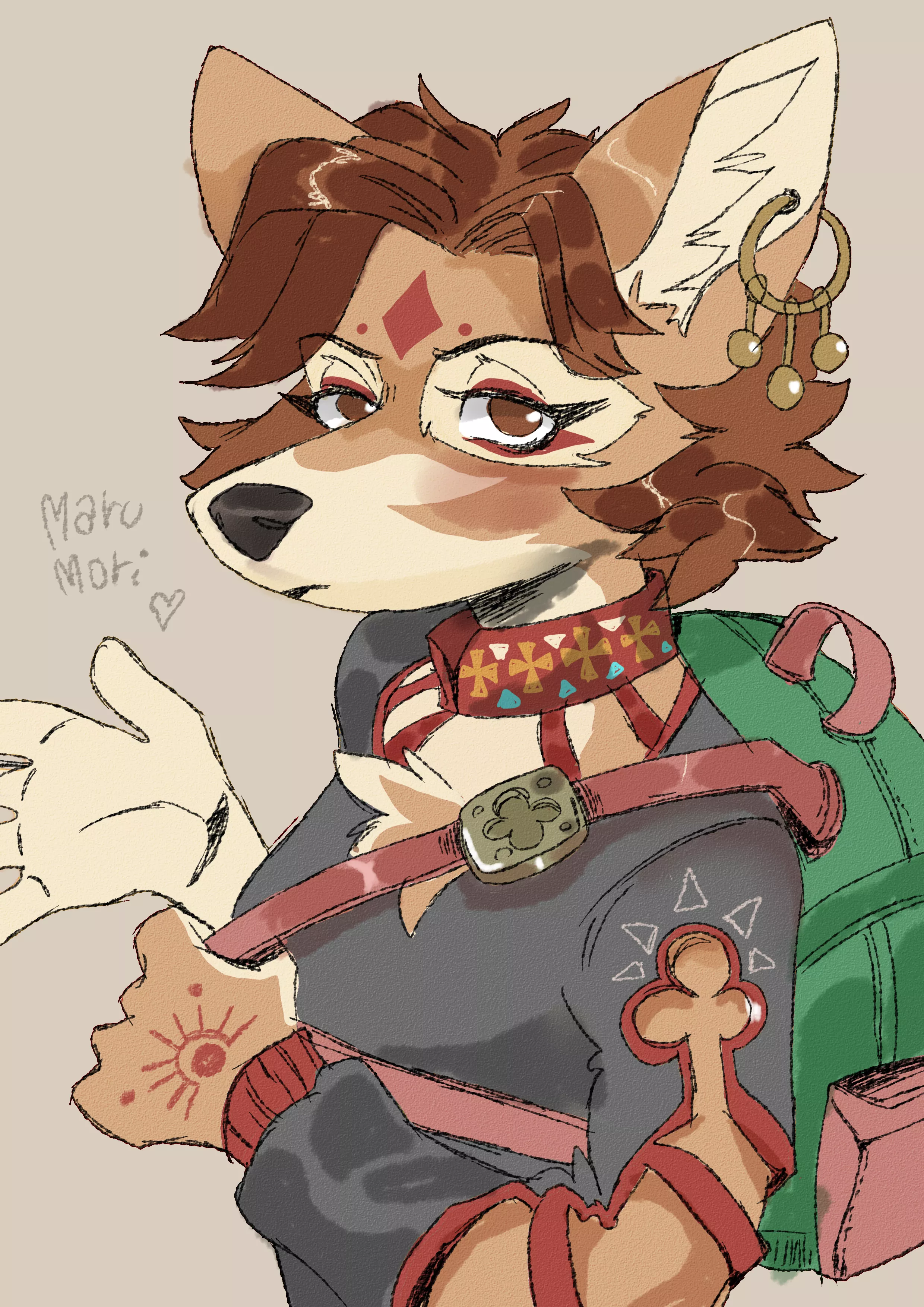 Time to go to work (art by me @marumoriart)