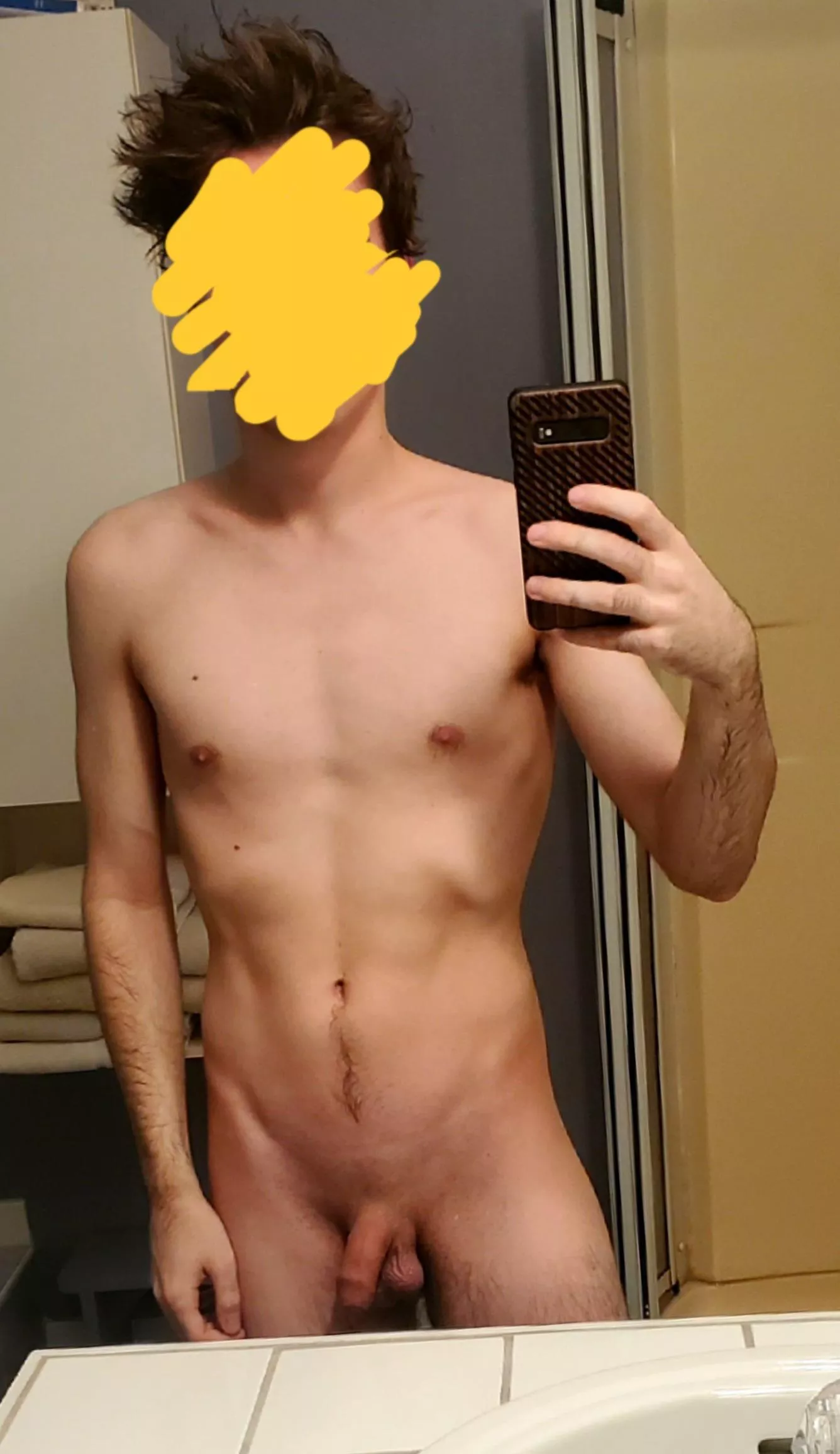 Too shy to show my face