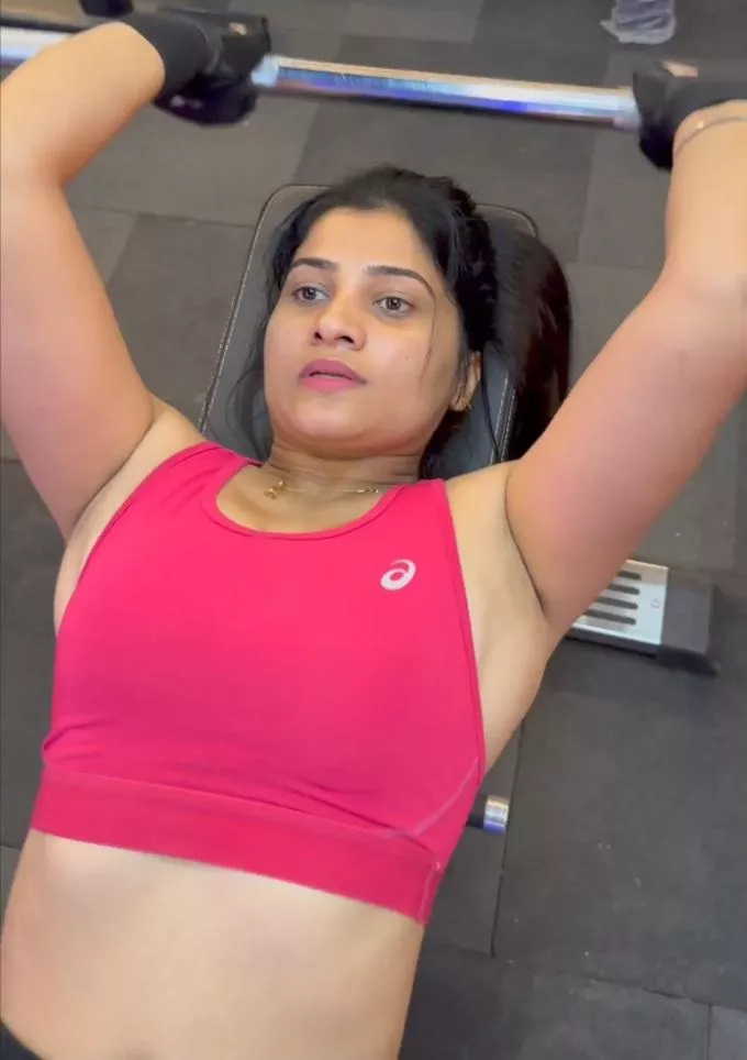 Tricep extension. All pumped💪