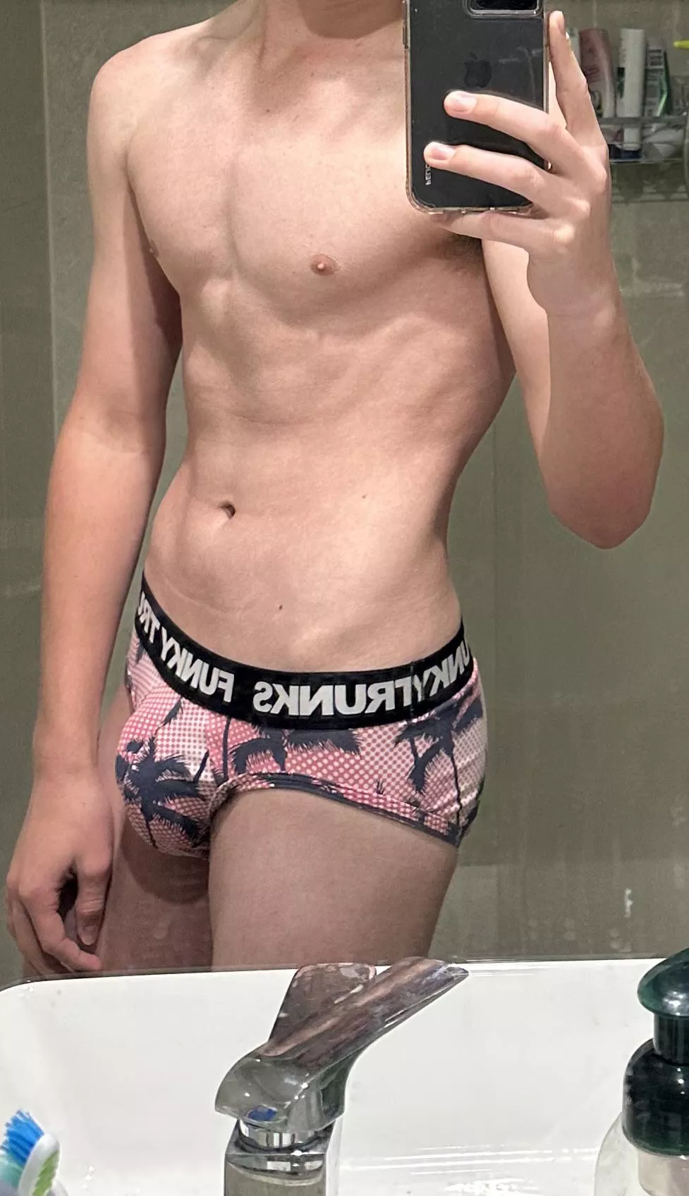 Underwear bulge