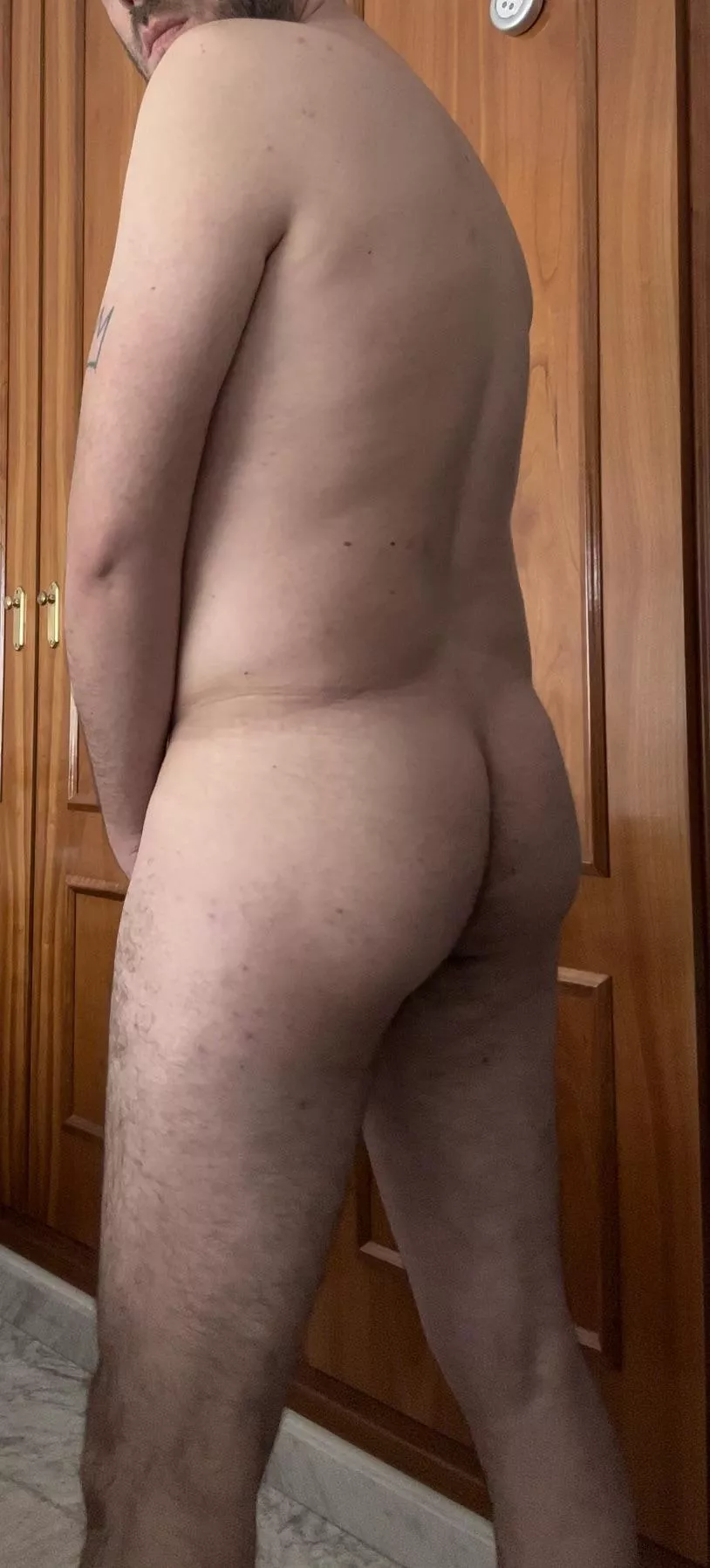 Alone at home means clothes are forbidden