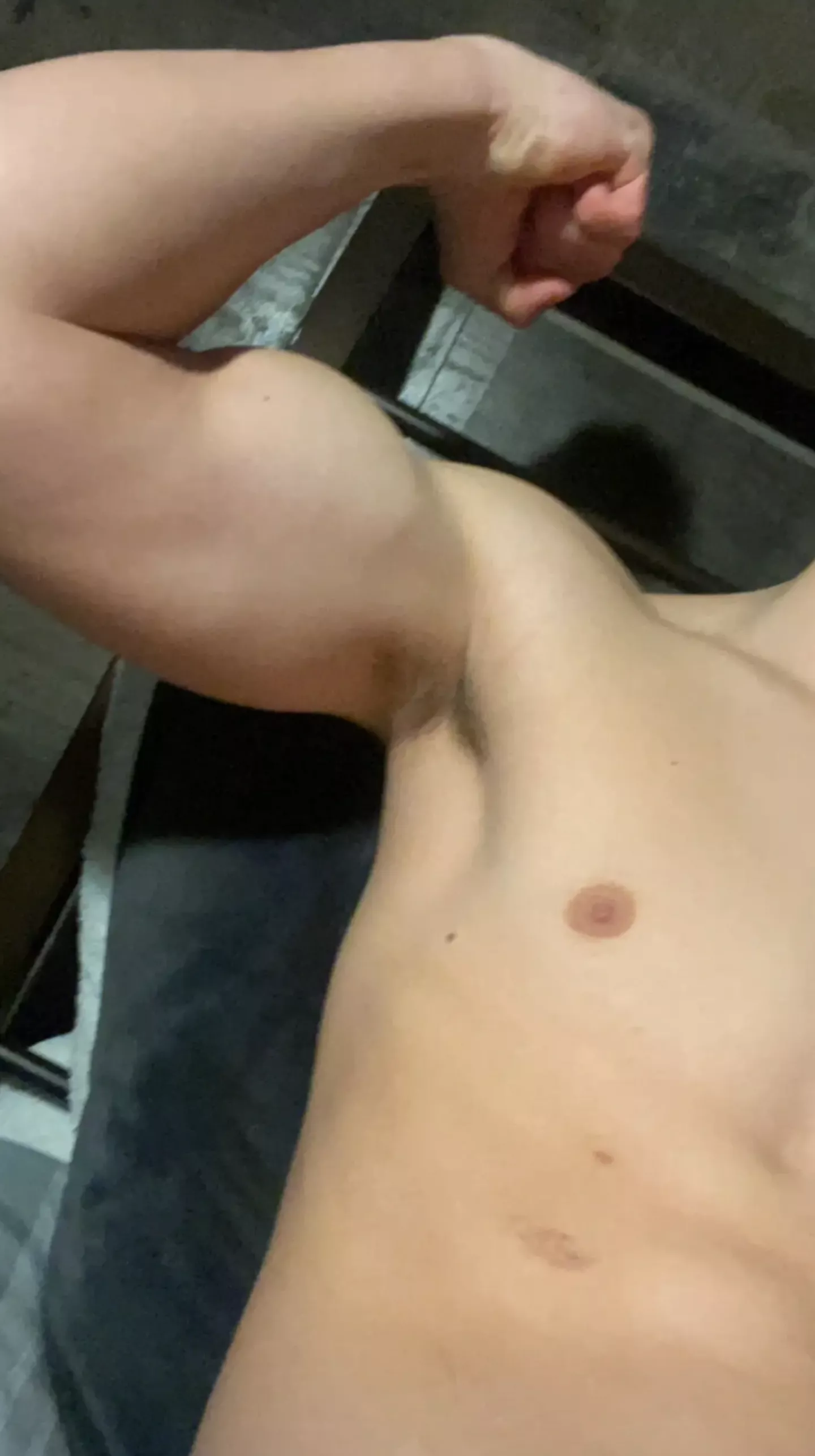 Best thing in the world is just to bury my face in some hot pits