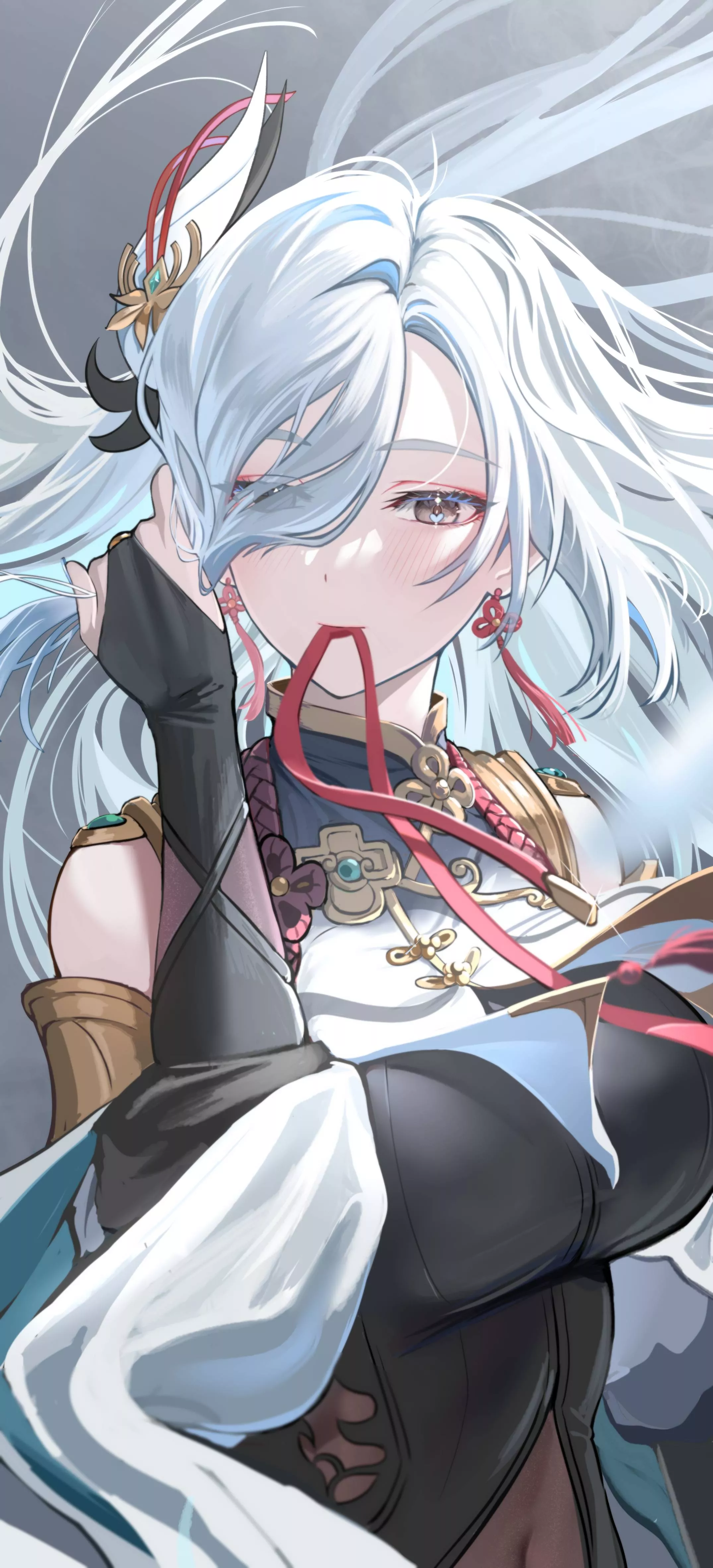 Blushing Shenhe [Genshin]