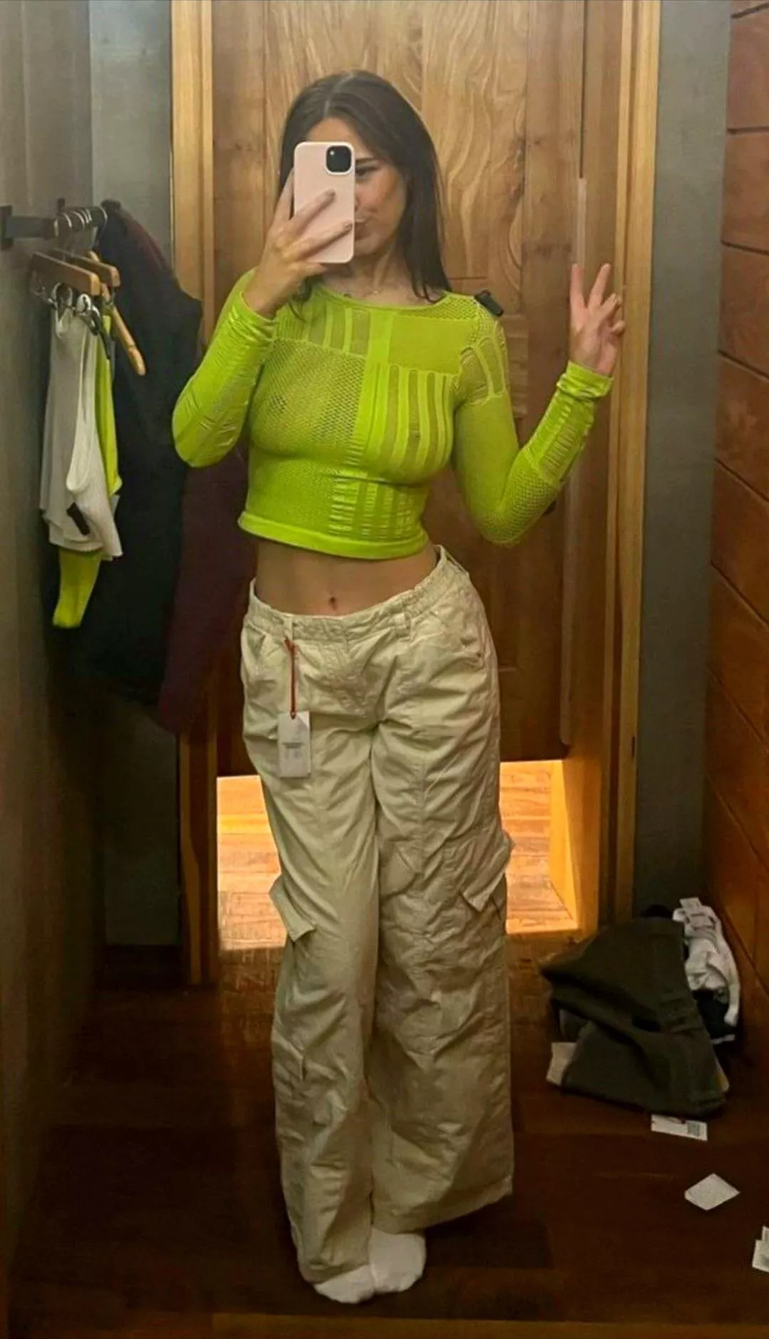 Changing room / see thru