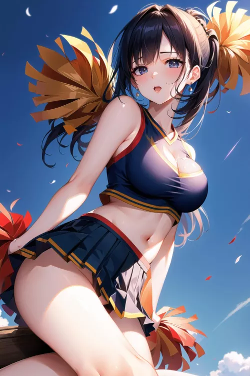 Cheerleader Midriff