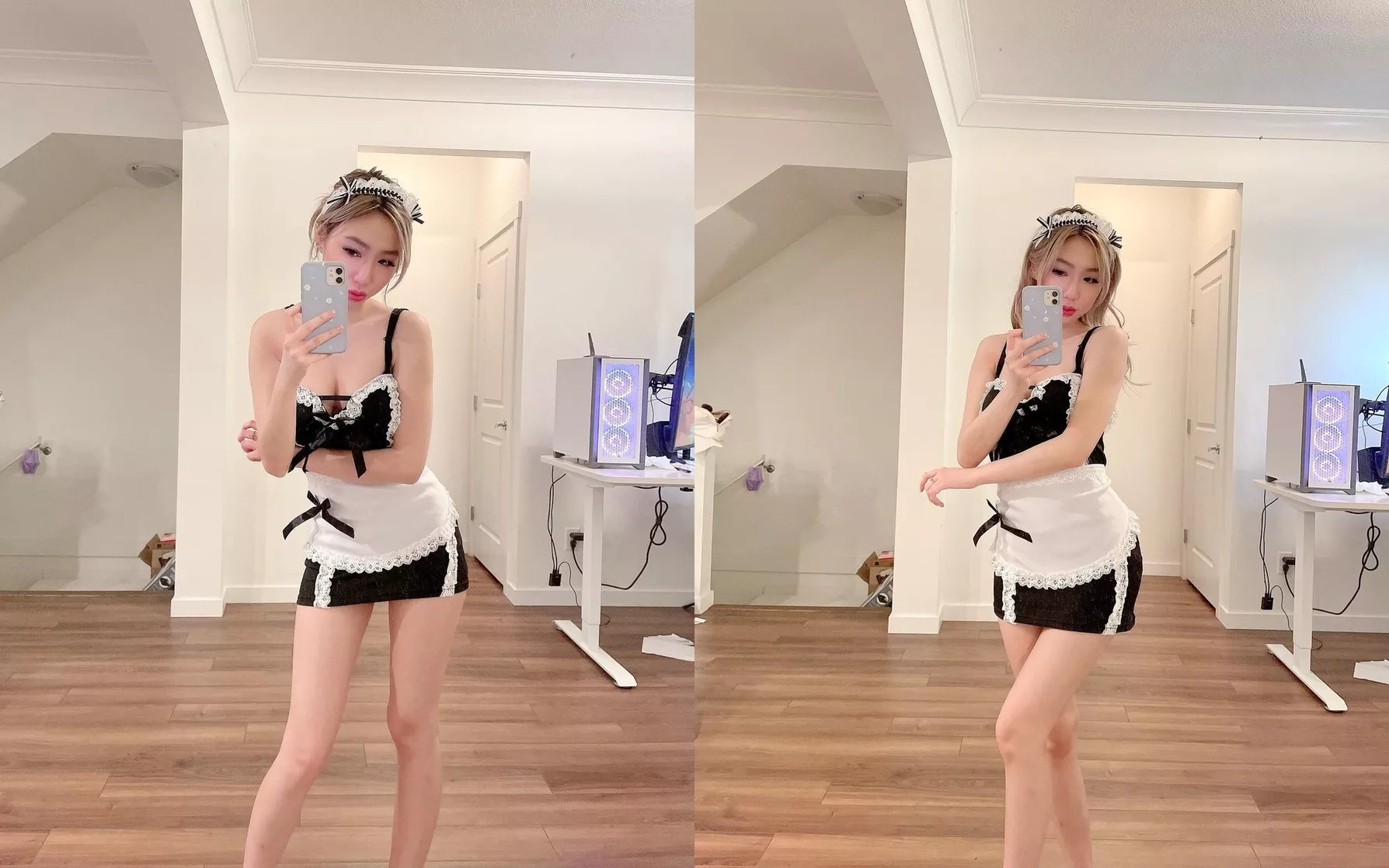 Cute maid trainee