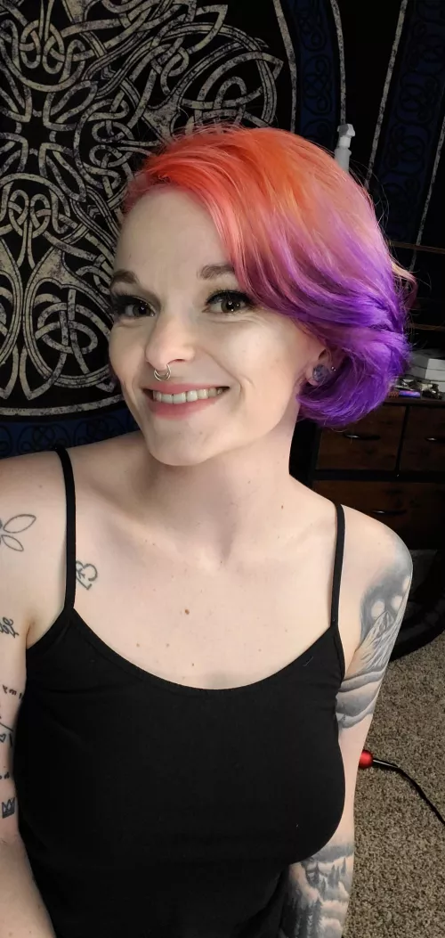 Did my hair myself :)