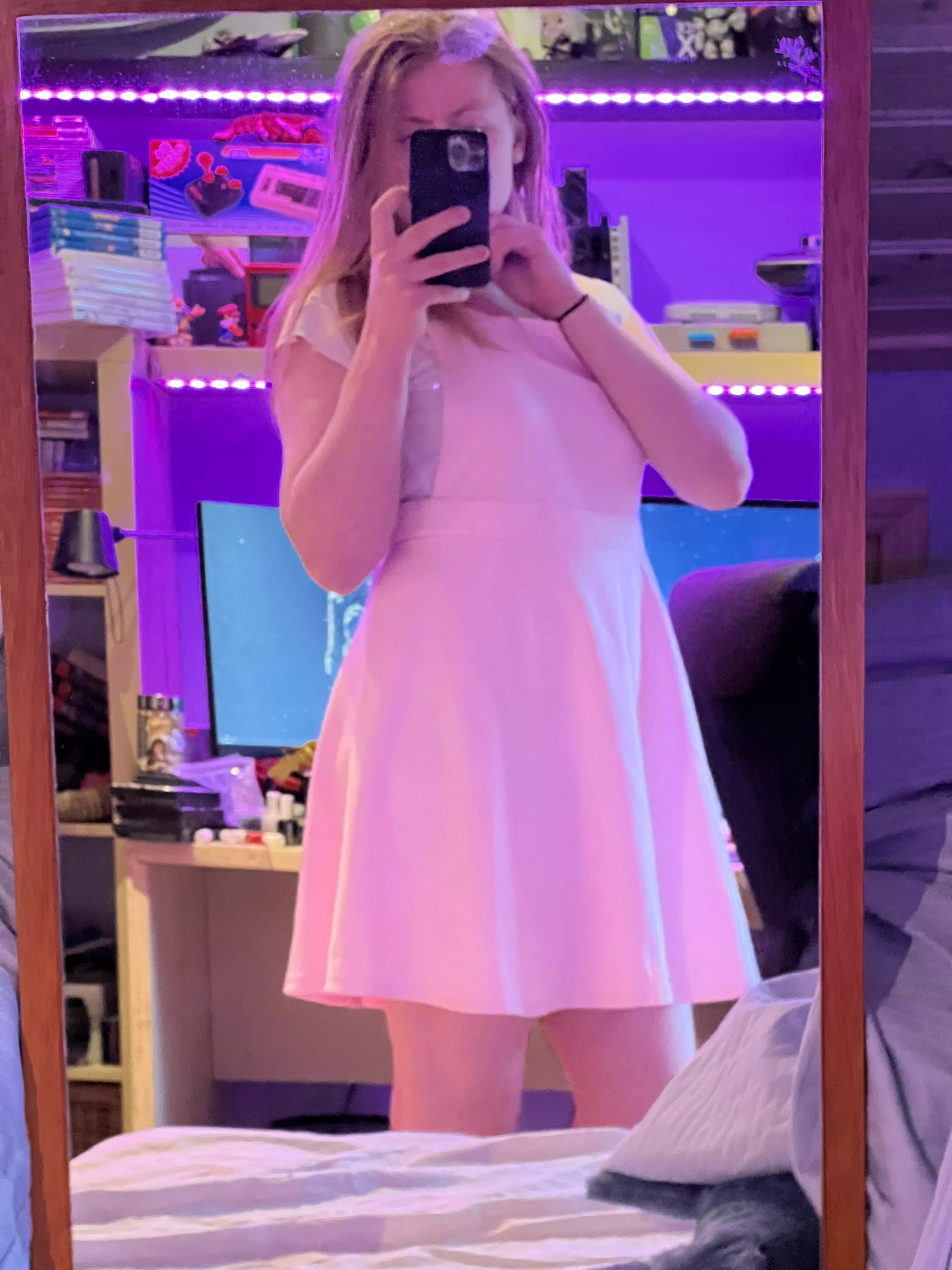 Does pink look good on me?