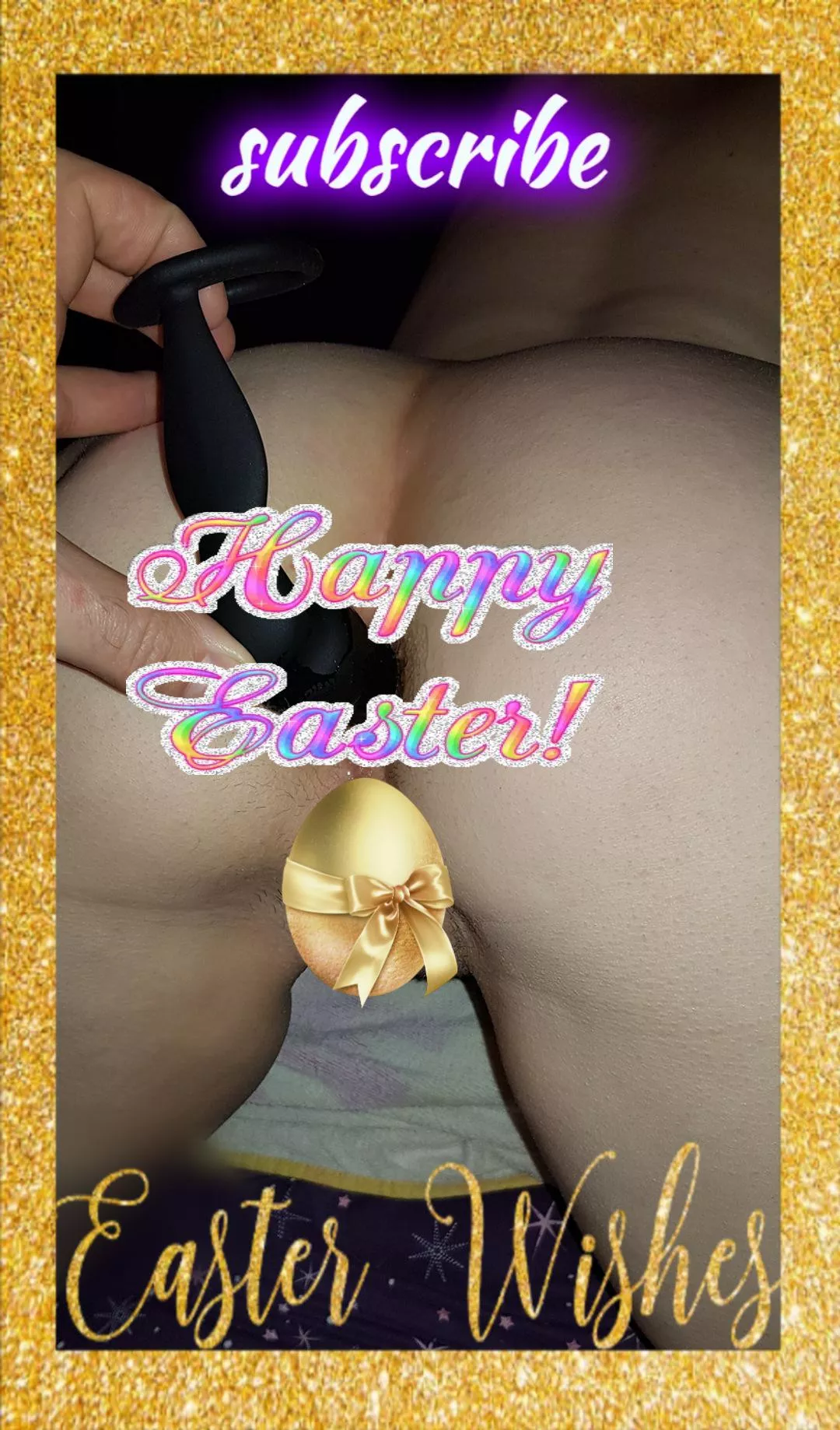Easter bum fun 😜🍑🍆💦