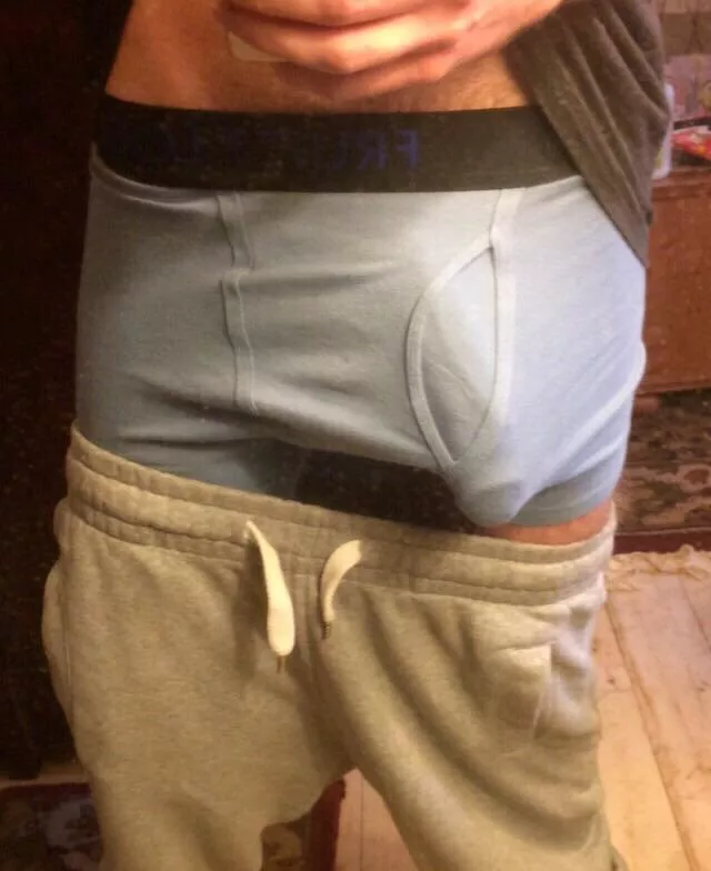 Even my vein has a bulge...