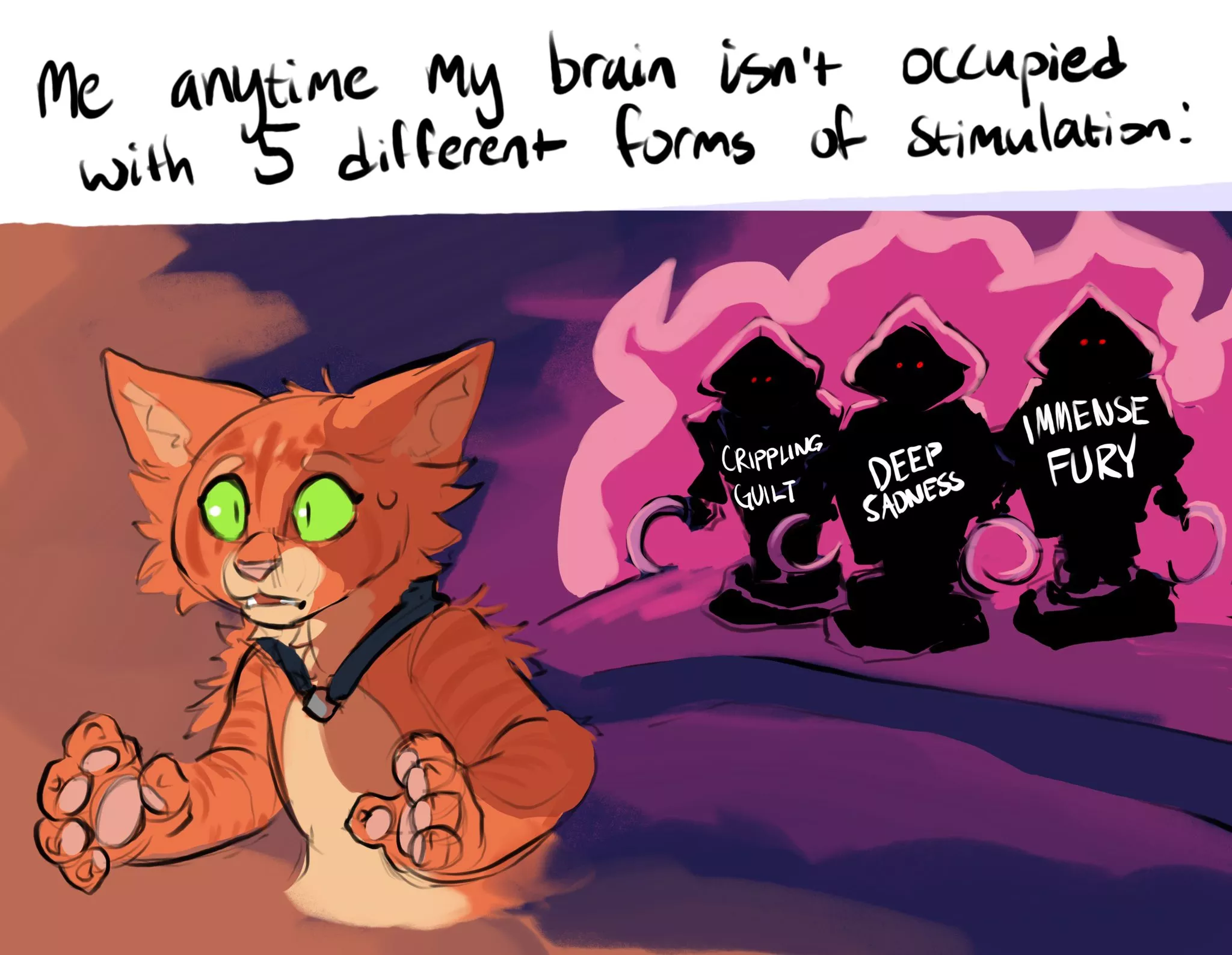 Everyday I'm suffering (OC)