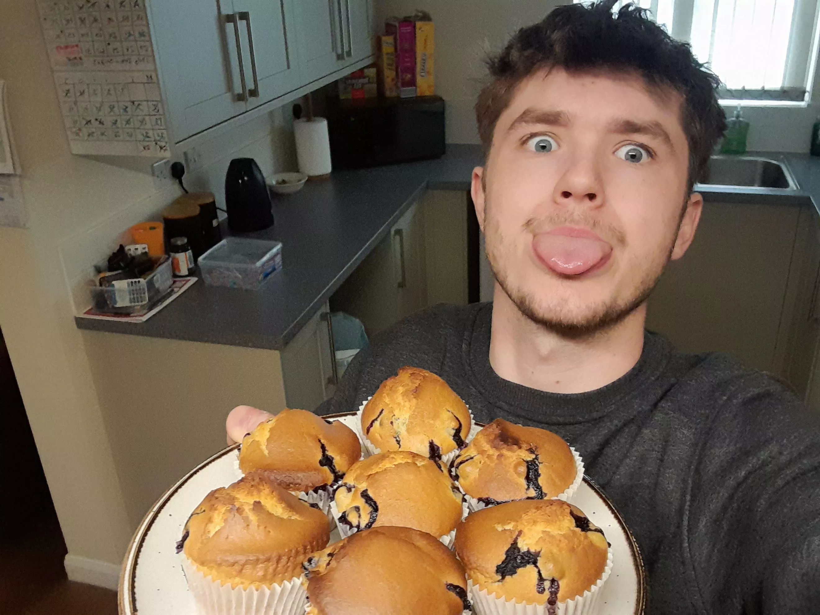 Everyone needs that friend who makes them muffins on their birthday!