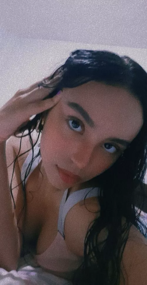 feeling seductive on wearing my new sports bra :)