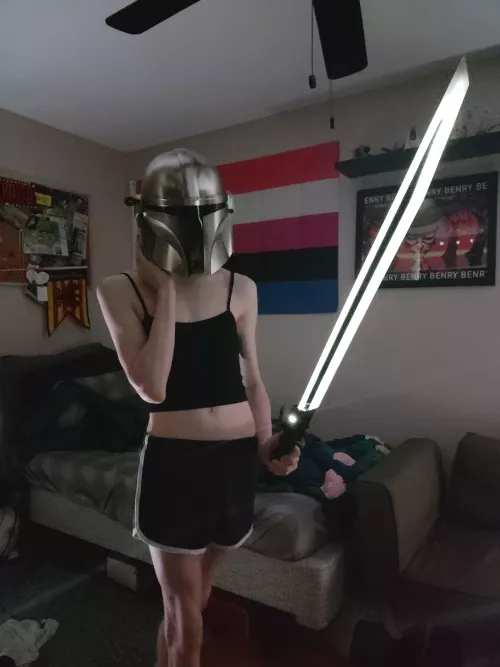 Femboy Mando because