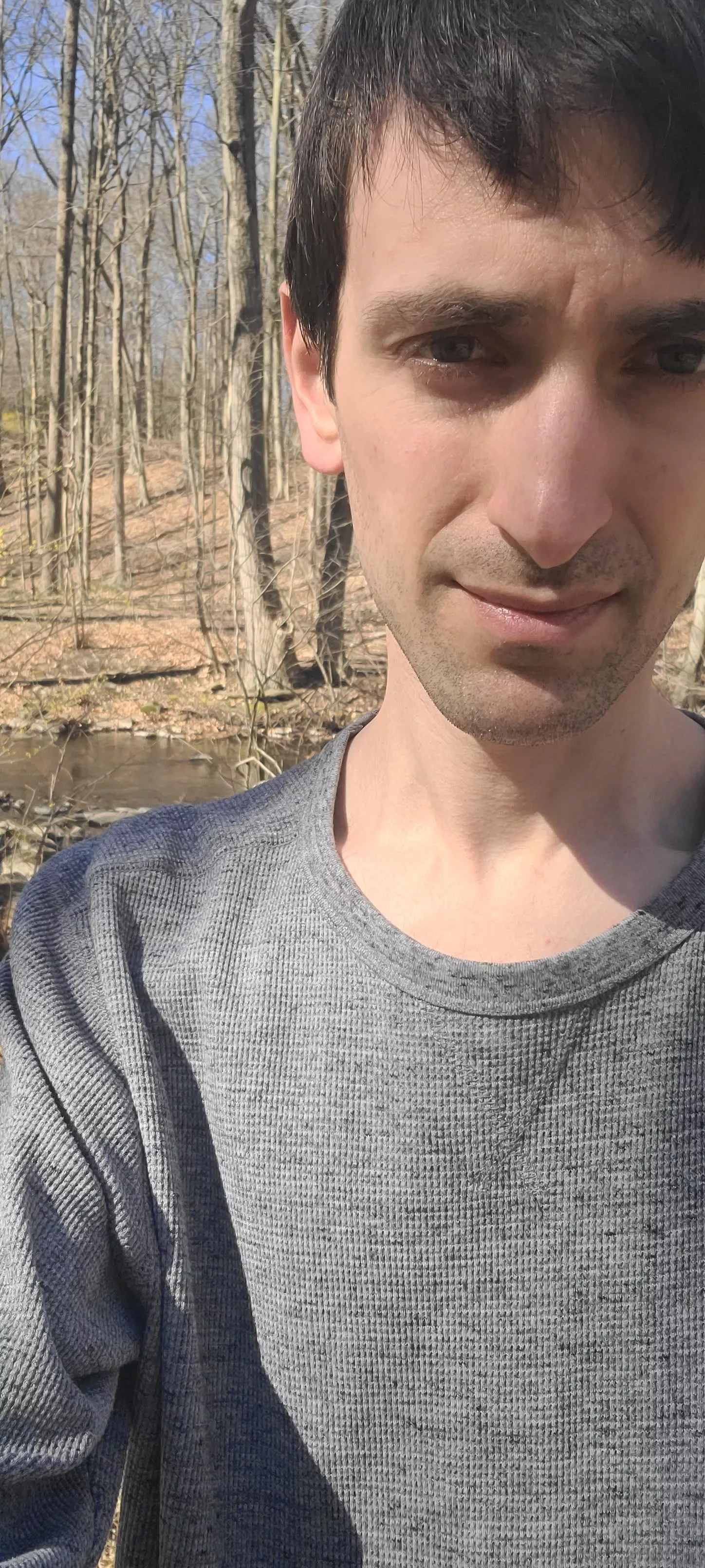 Gaymer in the woods