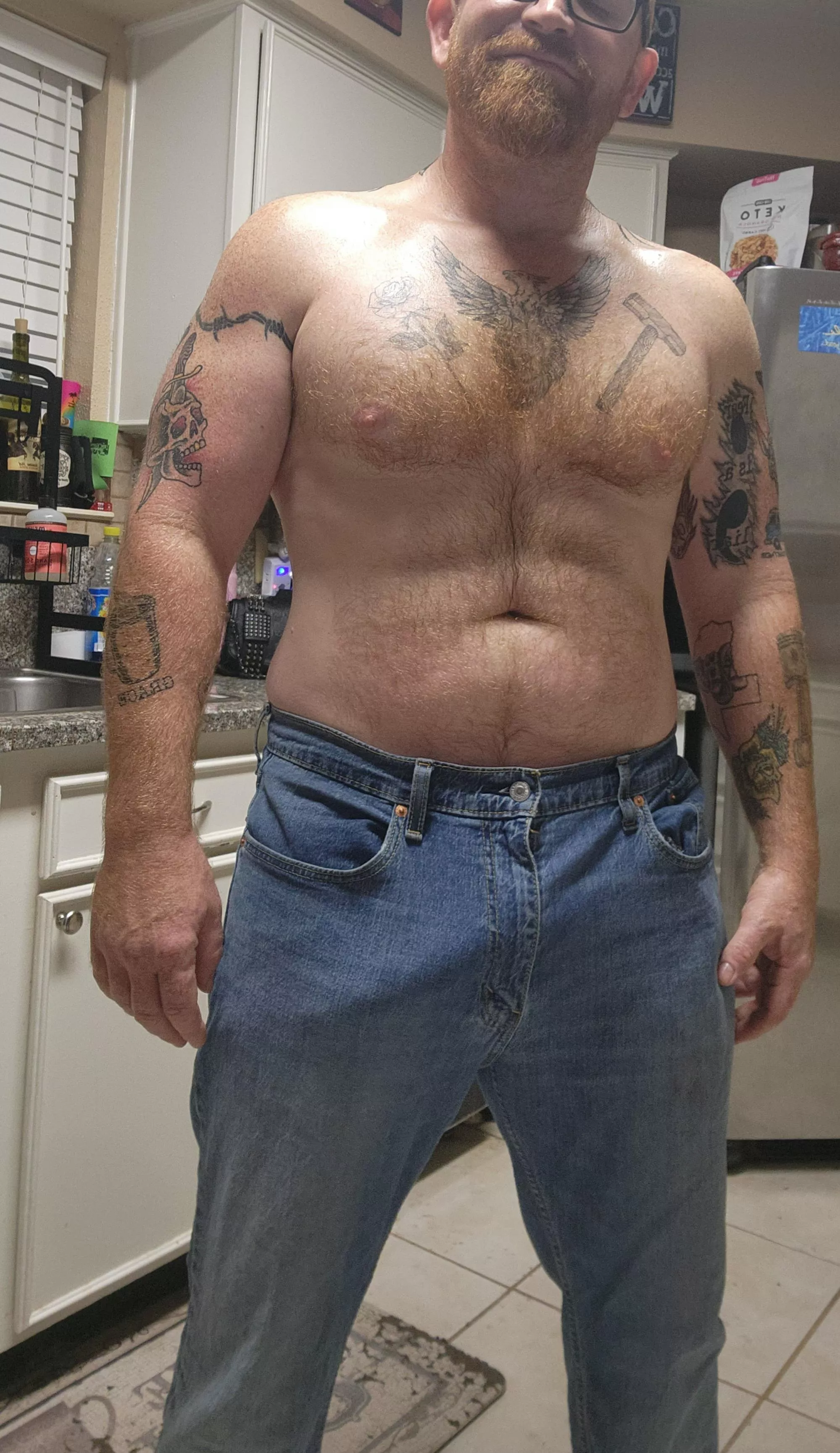 Good morning from your favorite inked up Ginger