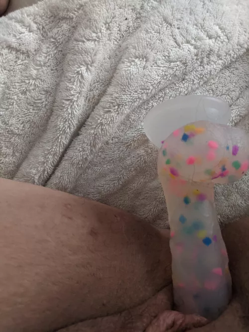 Gripping my favorite toy just right