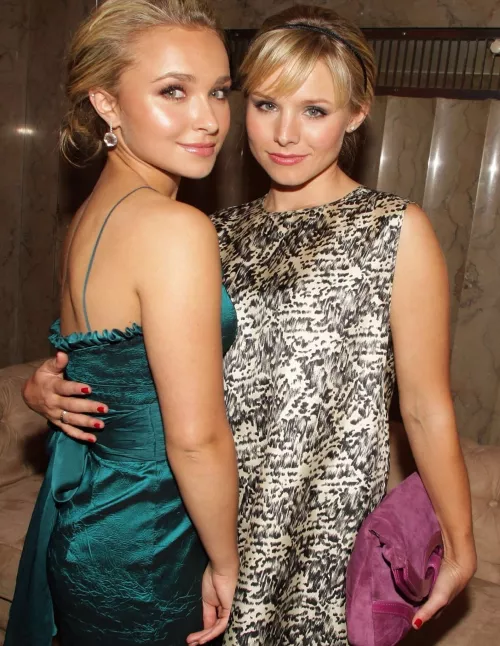 Hayden Panettiere and Kristen Bell