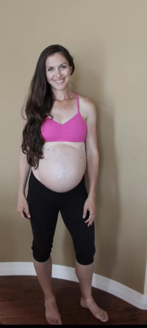 Her man should admire his finished work.