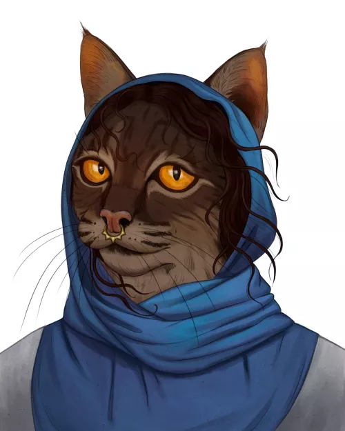 Hi! Art by me. I often see very stylized anthro art. But how do you feel about a more realistic style like below? I'm curious because I've only recently joined the furry community.