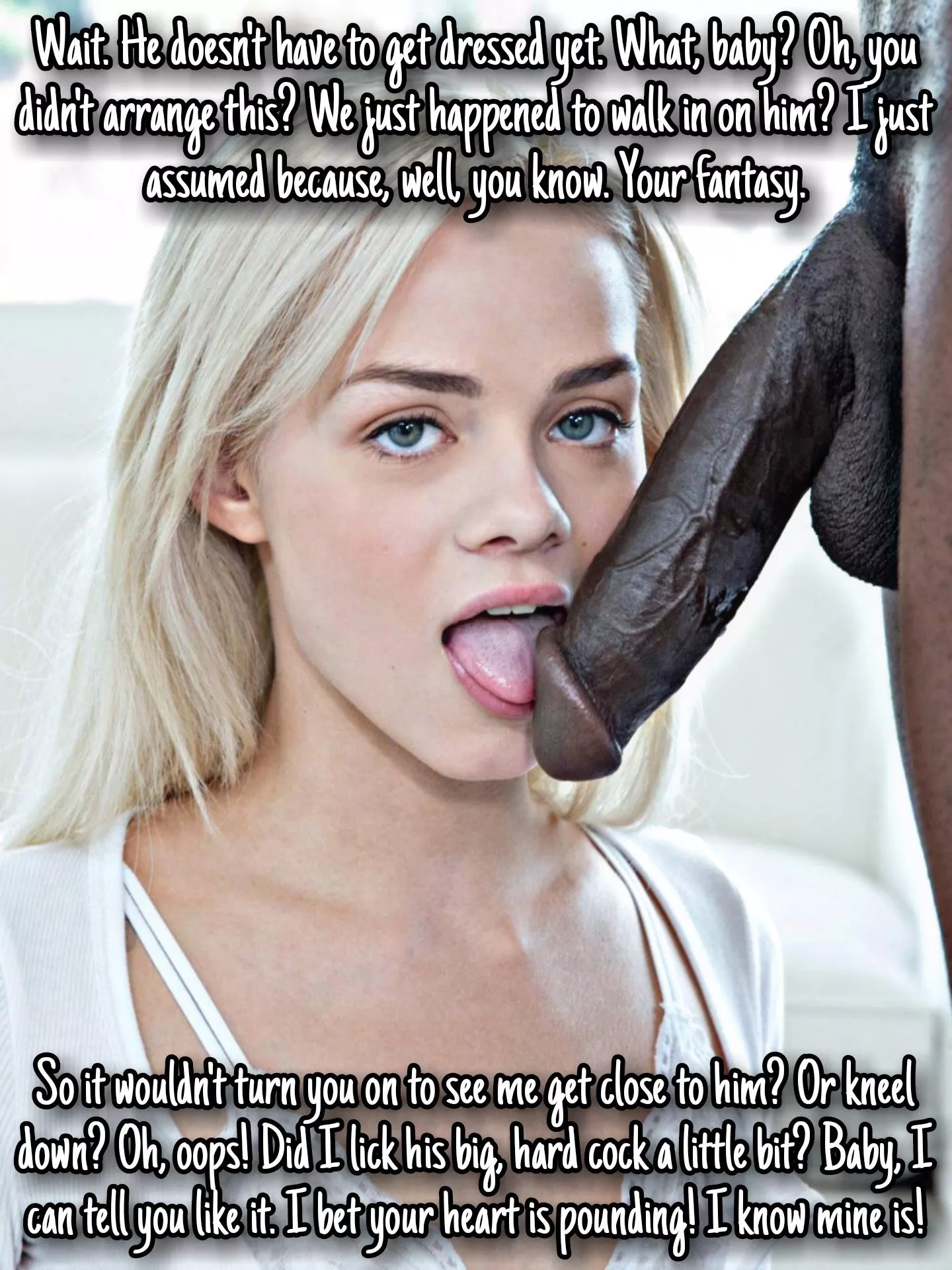 I bet your heart is pounding...