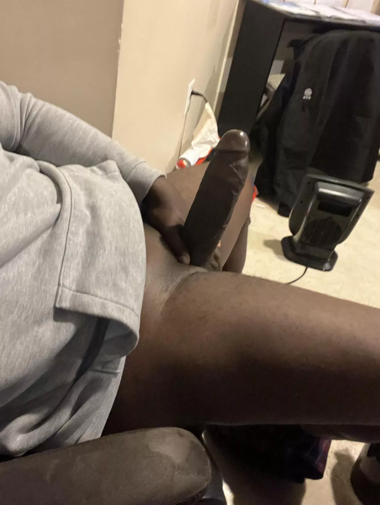 I love his massive cock. Who wants a turn