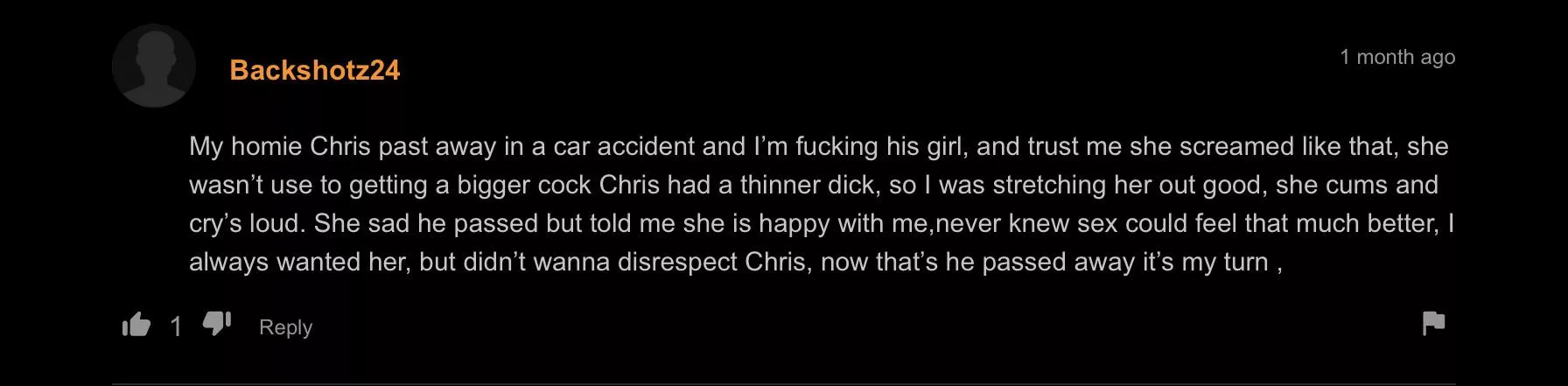 I’m sorry… what?