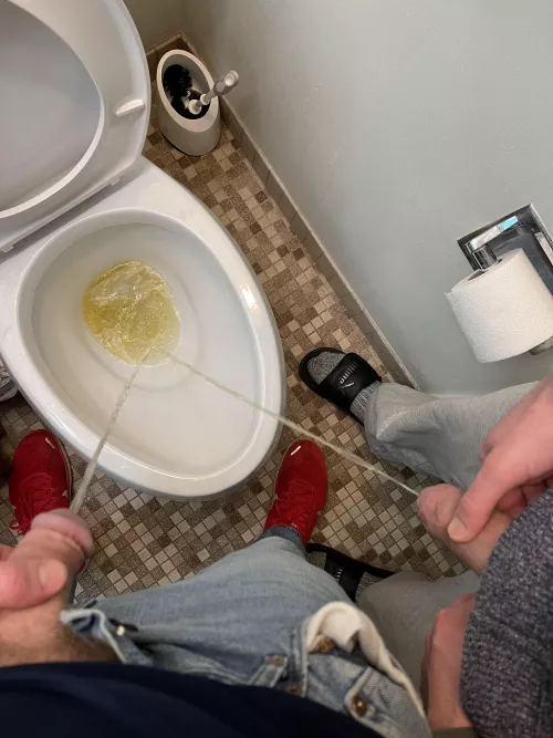 Love crossing streams like this 🍆🍆