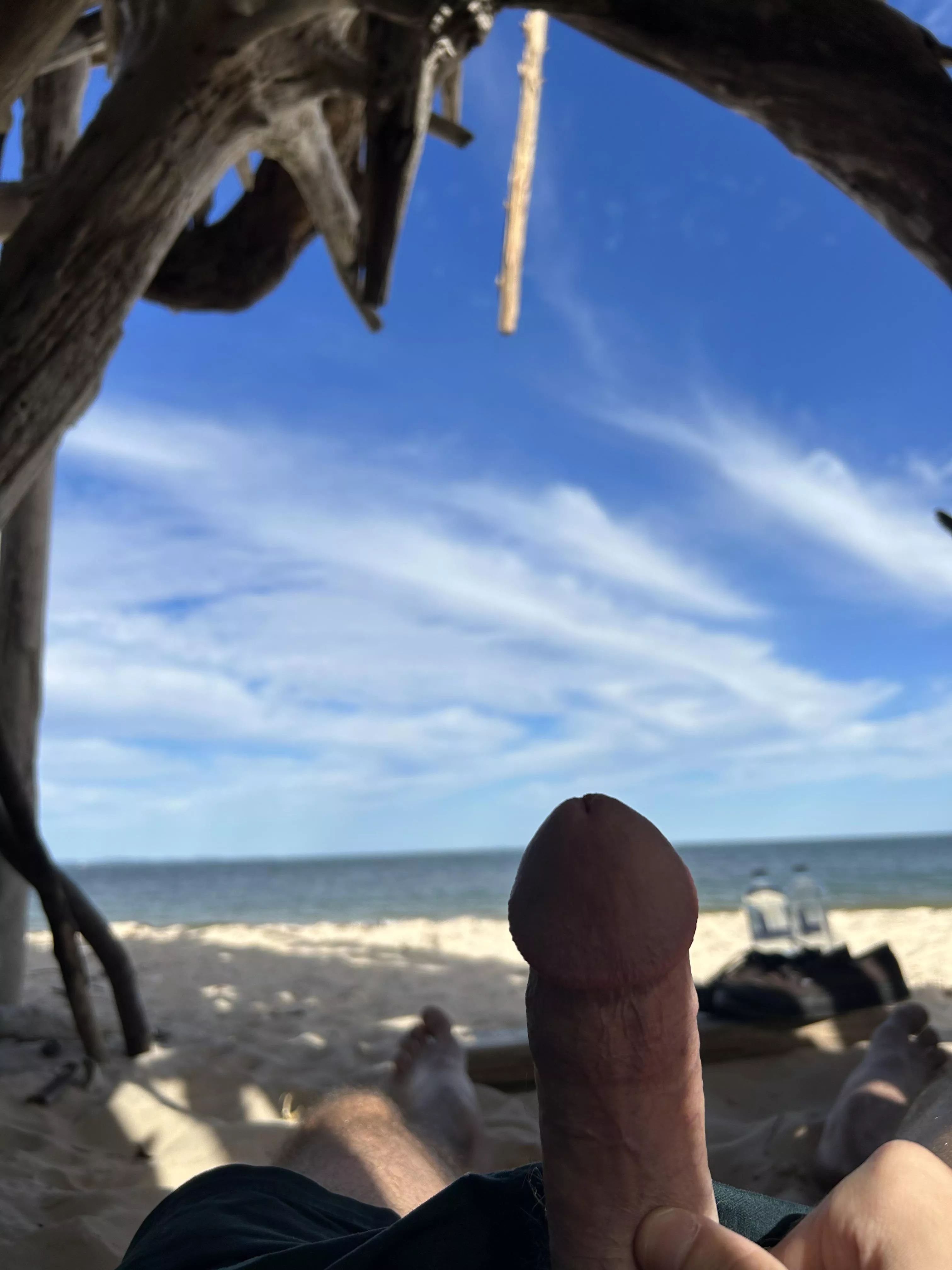 [M] A peaceful day to spend at the beach.