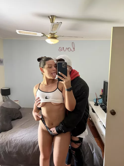 Maybe he should life my shirt higher