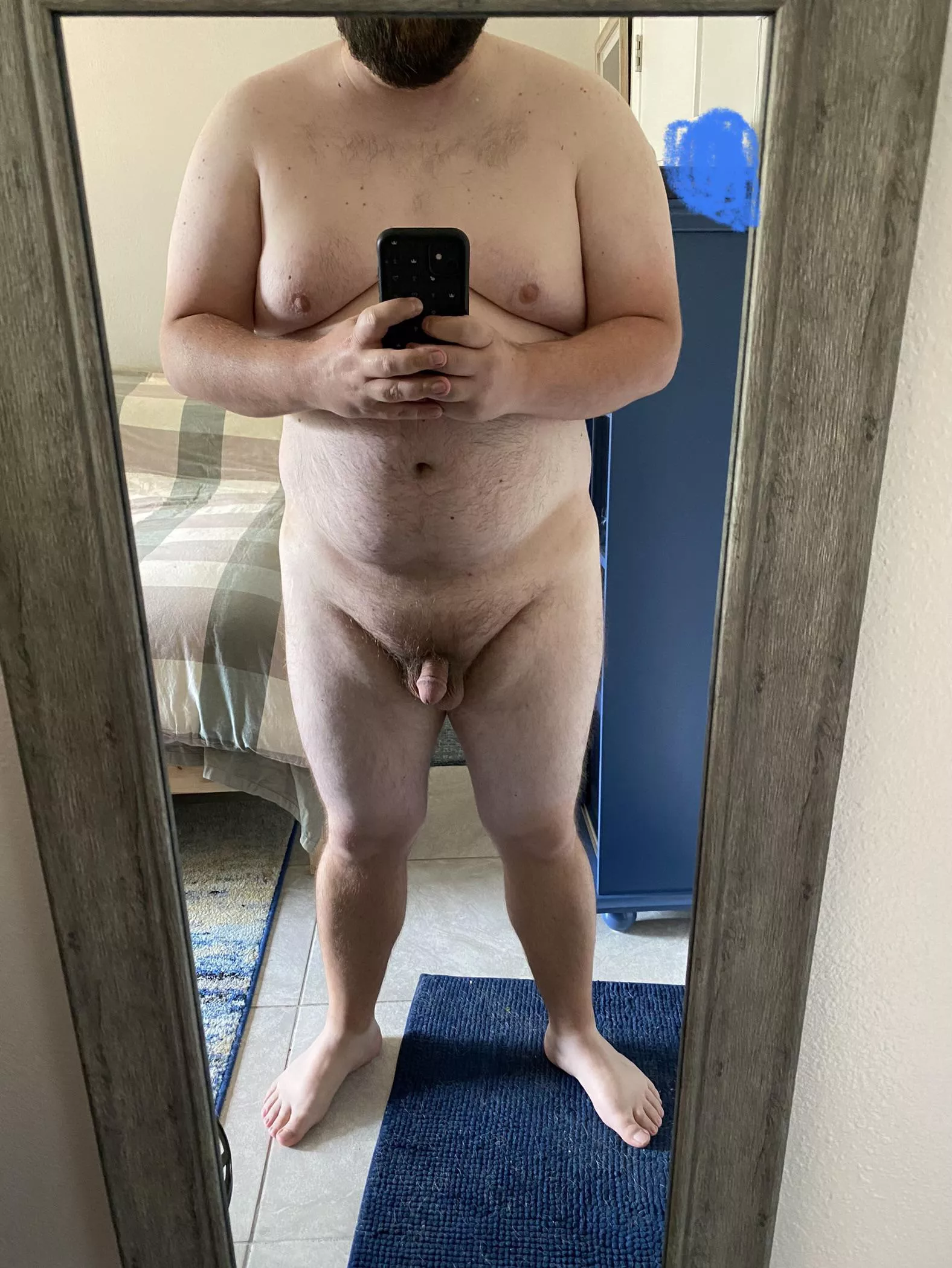 More of a grower. Please ignore my awful tan lines. Pm open.