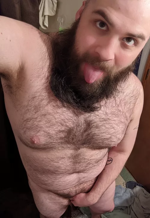 My beard was out of control back then.