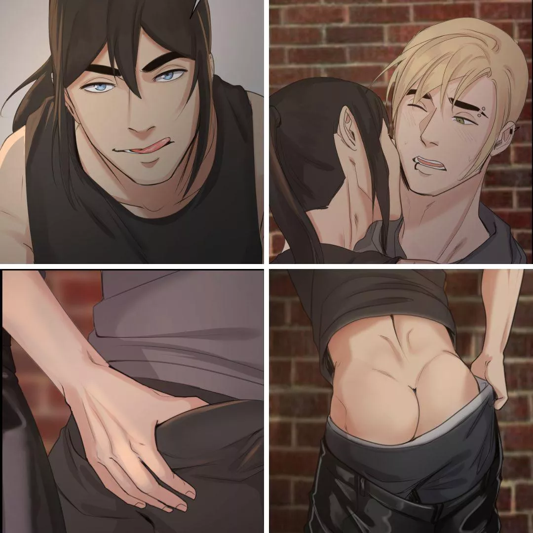 My OCs meeting the first time [Handcuffs remastered]