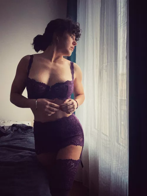 New lingerie ! I love purple